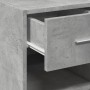 Aparador de madera de ingeniería gris hormigón 40x42,5x93 cm de , Aparadores - Ref: Foro24-846316, Precio: 61,67 €, Descuento: %