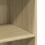 Aparador alto madera de ingeniería roble Sonoma 70x41x124 cm de , Aparadores - Ref: Foro24-846406, Precio: 84,35 €, Descuento: %
