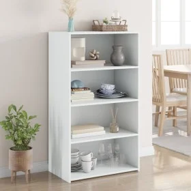 Aparador alto madera de ingeniería blanco 70x41x124 cm de , Aparadores - Ref: Foro24-846404, Precio: 73,63 €, Descuento: %