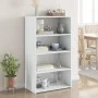 Aparador alto madera de ingeniería blanco 70x41x124 cm de , Aparadores - Ref: Foro24-846404, Precio: 73,63 €, Descuento: %