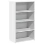 Aparador alto madera de ingeniería blanco 70x41x124 cm de , Aparadores - Ref: Foro24-846404, Precio: 73,63 €, Descuento: %