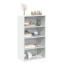 Aparador alto madera de ingeniería blanco 70x41x124 cm de , Aparadores - Ref: Foro24-846404, Precio: 73,63 €, Descuento: %