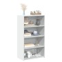 Aparador alto madera de ingeniería blanco 70x41x124 cm de , Aparadores - Ref: Foro24-846404, Precio: 74,71 €, Descuento: %