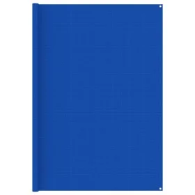 Alfombra para tienda de campaña HDPE azul 250x600 cm de vidaXL, Accesorios para tiendas de campaña - Ref: Foro24-310727, Prec...