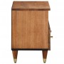 Mueble de TV madera maciza de mango 70x33x46 cm de , Almacenamiento para CD y DVD - Ref: Foro24-358285, Precio: 60,46 €, Desc...