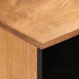 Mueble de TV madera maciza de mango 70x33x46 cm de , Almacenamiento para CD y DVD - Ref: Foro24-358285, Precio: 60,46 €, Desc...