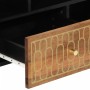 Mueble de TV madera maciza de mango 100x33x46 cm de , Almacenamiento para CD y DVD - Ref: Foro24-358300, Precio: 65,63 €, Des...