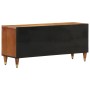 Mueble de TV madera maciza de mango 105x33x46 cm de , Almacenamiento para CD y DVD - Ref: Foro24-358298, Precio: 129,69 €, De...