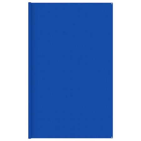 Alfombra para tienda de campaña HDPE azul 400x400 cm de vidaXL, Accesorios para tiendas de campaña - Ref: Foro24-310731, Prec...