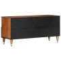 Mueble de TV madera maciza de mango 100x33x46 cm de , Almacenamiento para CD y DVD - Ref: Foro24-358302, Precio: 76,96 €, Des...