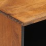 Mueble de TV madera maciza de mango 100x33x46 cm de , Almacenamiento para CD y DVD - Ref: Foro24-358302, Precio: 76,96 €, Des...
