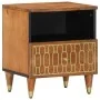 Mesitas de noche 2 uds madera maciza de mango 40x33x46 cm de , Mesitas de noche - Ref: Foro24-358291, Precio: 93,10 €, Descue...
