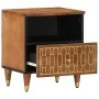 Mesitas de noche 2 uds madera maciza de mango 40x33x46 cm de , Mesitas de noche - Ref: Foro24-358291, Precio: 93,10 €, Descue...