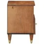 Mesitas de noche 2 uds madera maciza de mango 40x33x46 cm de , Mesitas de noche - Ref: Foro24-358291, Precio: 93,10 €, Descue...