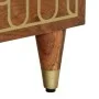 Mesitas de noche 2 uds madera maciza de mango 40x33x46 cm de , Mesitas de noche - Ref: Foro24-358291, Precio: 93,10 €, Descue...