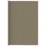 Alfombra de tienda de campaña gris taupe 250x450 cm de vidaXL, Accesorios para tiendas de campaña - Ref: Foro24-310744, Preci...
