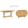 Juego comedor de jardín 7 pzas madera maciza acacia y textileno de , Conjuntos de jardín - Ref: Foro24-3279284, Precio: 611,9...