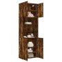 Aparador alto madera de ingeniería roble ahumado 80x42,5x249 cm de , Aparadores - Ref: Foro24-3281361, Precio: 249,76 €, Desc...
