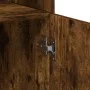 Aparador alto madera de ingeniería roble ahumado 80x42,5x249 cm de , Aparadores - Ref: Foro24-3281361, Precio: 246,37 €, Desc...