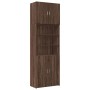 Aparador alto madera de ingeniería marrón roble 80x42,5x249 cm de , Aparadores - Ref: Foro24-3281363, Precio: 257,68 €, Descu...