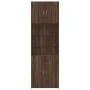 Aparador alto madera de ingeniería marrón roble 80x42,5x249 cm de , Aparadores - Ref: Foro24-3281363, Precio: 249,49 €, Descu...