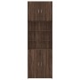 Aparador alto madera de ingeniería marrón roble 80x42,5x249 cm de , Aparadores - Ref: Foro24-3281363, Precio: 257,68 €, Descu...