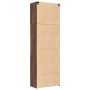 Aparador alto madera de ingeniería marrón roble 80x42,5x249 cm de , Aparadores - Ref: Foro24-3281363, Precio: 257,68 €, Descu...