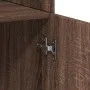 Aparador alto madera de ingeniería marrón roble 80x42,5x249 cm de , Aparadores - Ref: Foro24-3281363, Precio: 249,49 €, Descu...