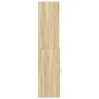 Aparador de madera de ingeniería roble Sonoma 80x42,5x185 cm de , Aparadores - Ref: Foro24-3281380, Precio: 178,15 €, Descuen...