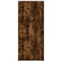 Aparador de madera de ingeniería roble ahumado 80x42,5x185 cm de , Aparadores - Ref: Foro24-3281438, Precio: 198,83 €, Descue...
