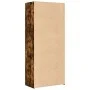 Aparador de madera de ingeniería roble ahumado 80x42,5x185 cm de , Aparadores - Ref: Foro24-3281438, Precio: 198,83 €, Descue...