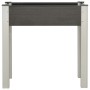 Mesa de cultivo para jardín WPC gris 75x40x75 cm de vidaXL, Maceteros y jardineras - Ref: Foro24-149010, Precio: 62,87 €, Des...