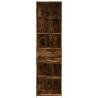 Aparador de madera de ingeniería roble ahumado 50x42,5x185 cm de , Aparadores - Ref: Foro24-3281459, Precio: 146,07 €, Descue...