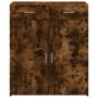 Aparador de madera de ingeniería roble ahumado 80x42,5x93 cm de , Aparadores - Ref: Foro24-3281473, Precio: 134,39 €, Descuen...