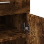 Aparador de madera de ingeniería roble ahumado 80x42,5x93 cm de , Aparadores - Ref: Foro24-3281473, Precio: 134,39 €, Descuen...