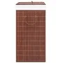 Cesto de la ropa sucia de bambú 2 secciones marrón 72 l de vidaXL, Cestas para ropa - Ref: Foro24-320747, Precio: 27,90 €, De...