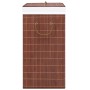 Cesto de la ropa sucia de bambú 2 secciones marrón 72 l de vidaXL, Cestas para ropa - Ref: Foro24-320747, Precio: 28,81 €, De...