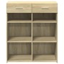 Aparador de madera de ingeniería roble Sonoma 80x42,5x93 cm de , Aparadores - Ref: Foro24-3281478, Precio: 95,41 €, Descuento: %