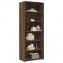 Aparador alto madera contrachapada marrón roble 70x41x185 cm de , Aparadores - Ref: Foro24-3281693, Precio: 117,07 €, Descuen...