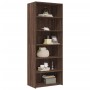 Aparador alto madera contrachapada marrón roble 70x41x185 cm de , Aparadores - Ref: Foro24-3281693, Precio: 118,47 €, Descuen...