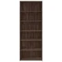 Aparador alto madera contrachapada marrón roble 70x41x185 cm de , Aparadores - Ref: Foro24-3281693, Precio: 117,07 €, Descuen...