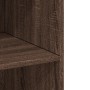 Aparador alto madera contrachapada marrón roble 70x41x185 cm de , Aparadores - Ref: Foro24-3281693, Precio: 118,47 €, Descuen...