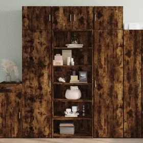 Hoher Schrank aus geräucherter Eichen-Ingenieurholz 70x41x185 cm. von , Sideboards - Ref: Foro24-3281691, Preis: 114,03 €, Ra...
