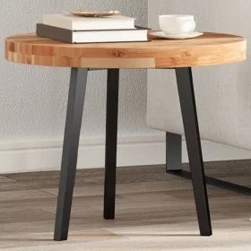 Tablero de mesa redondo madera maciza de acacia Ø50x4 cm de , Tableros para mesas - Ref: Foro24-4008701, Precio: 50,63 €, Des...