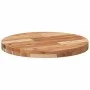 Tablero de mesa redondo madera maciza de acacia Ø50x4 cm de , Tableros para mesas - Ref: Foro24-4008701, Precio: 50,63 €, Des...
