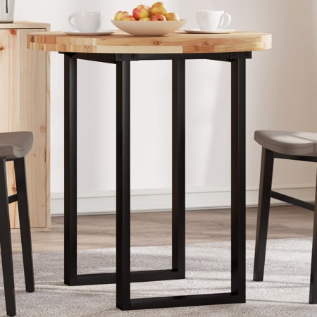 Tablero de mesa redondo madera maciza de acacia Ø70x4 cm de , Tableros para mesas - Ref: Foro24-4008703, Precio: 86,58 €, Des...