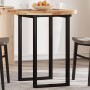 Tablero de mesa redondo madera maciza de acacia Ø70x4 cm de , Tableros para mesas - Ref: Foro24-4008703, Precio: 86,58 €, Des...