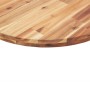 Tablero de mesa redondo madera maciza de acacia Ø70x4 cm de , Tableros para mesas - Ref: Foro24-4008703, Precio: 86,58 €, Des...