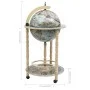 Mueble bar de bola del mundo madera de eucalipto azul de vidaXL, Armarios para vino y licores - Ref: Foro24-320906, Precio: 1...