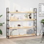 Tablero de mesa rectangular madera maciza acacia 140x20x4 cm de , Tableros para mesas - Ref: Foro24-4008769, Precio: 60,46 €,...